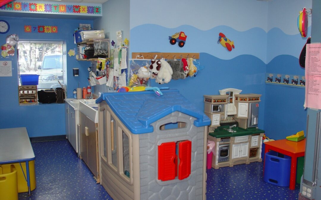 Garage Playroom: Great for Summer Fun